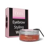 Odea The Ceel Şeffaf Kaş Şekillendirici ve Sabitleyici Wax 50 Ml, E Vitamini ve Hint Yağı Özlü Dolgunlaştırıcı Jel, Fırça Dahil Gün Boyu Kalıcı Etki