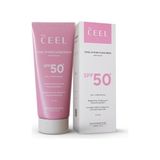 Odea The Ceel Spf 50+ Pembe Ton Eşitleyici Güneş Kremi 50 ml - Glutatyon ve Hyaluronik Asit Içeren Uva/uvb Koruyucu, Aydınlatıcı Tone Up Pink Sunscreen, Nemlendirici Yüz Güneş Kremi ve Makyaj Bazı