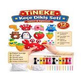 Odea Tineke 12 Adet Çocuklar Için Kendin Yap Montessori Keçe Dikiş El Sanatları Seti 3 Yaş Üzeri Çocuklar Için