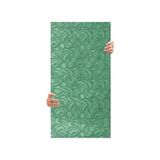 Odea Tink 3D Kendinden Yapışkanlı Duvar Kağıdı Yeni Nesil Akustik Keçe Panel Modern Desen 52X98 cm (Yeşil, 10 Adet 5 M²)
