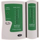 Odea Tkz 2345 Network Tester RJ11 RJ45 Cat Otomatik Veya Manuel Olarak Pin Sinyalleri Taranabilir Her Bir Tel Için LED Internet Kontrol Test Cihazı