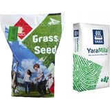 Odea Tr 4'lü Star Karışım Ithal Çim Tohumu - 5 kg + Çim Gübresi - 5 kg