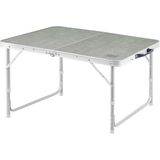 Odea Tr 90X50 cm Yükseklik Ayarlı Alüminyum Katlanır Kamp Masası - 90 x 50 cm - 318-Kahve