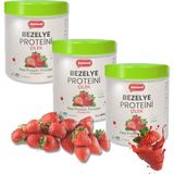 Odea Tr Çilek Aromalı Vegan Bezelye Proteini Tozu 400 gr x 3 Adet -%83 Protein Içerir Pae Protein Powder