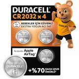 Odea Tr Cr 2032 Lityum Düğme Pil (4'lü Paket) 3V, (CR2032)