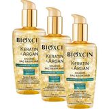 Odea Tr Keratin & Argan Onarıcı Saç Bakım Yağı 150 ml – Yıpranmış Saçlar Için Nemlendirici ve Parlaklık Veren Bakım (3 Paketi) - 0,33 Creatör Altın