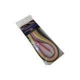 Odea Tr Quilling Seti, Kağıt + Kıvırma Aparatı 50CM5MM 15RENK - 0-Koyu Mavi