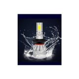Odea Trendlıfeoto H7 LED Xenon Mini Far Ampul Şimşek Etkili H7 Beyaz - 2XS - 001-Siyah