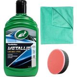 Odea Turtle Wax Meta'lik Ptfe Katkılı Teflon Sıvı Cila 500 Ml, Sünger, Bez - 0,1 L