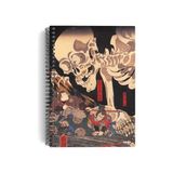 Odea Utagawa Kuniyoshi/takiyasha And The Skeleton SPECTRE,1844 | Spiralli Defter 08|A5|ÇIZGISIZ|100 Sayfa