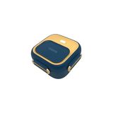Odea Vagonlife Bento 500ML Lunchbox Tek Katlı Çelik Sefer Tası Yemek Kutusu (Lacivert-Sarı) - Adaçayı