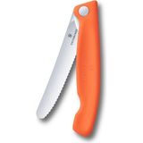 Odea Victorinox Swiss Classic Katlanır Piknik Bıçağı, Yürüyüş, Meyve, Sebze, Sandviç, Sosis, Tırtıklı Bıçak, Ekstra Keskin, Turuncu - 0 - 19 L
