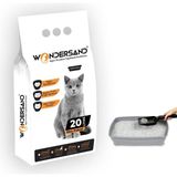 Odea Wondersand 20 Lt Ince Tane Aktif Carbon Kokusuz Süper Topaklanan Premium Kedi Kumu