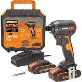 Odea Worx WX265 20VOLT 2.0AH Li-Ion Çift Akülü 200NM Kömürsüz Profesyonel Şarjlı Darbeli Tornavida
