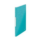 Odea Wow A4 Sunum Dosyası, Metalik Buz Mavisi, 20 Şeffaf Poşetli, 40 A4 Sayfa Kapasiteli, 46310051 - 41 Delft Blue