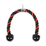 Odea Xtreme Fitness Triceps Halatı Kırmızı Siyah