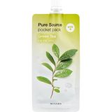 Odea Yatıştırıcı ve Nemlendirici Yeşil Çay Uyku Maskesi 10ML Pure Source Pocket Pack Green Tea