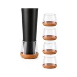 Odea Yuvarlak Silikon Keçeli Sandalye ve Masa Ayağı Pabucu 4'lü Set (Medium " 3,8-4,1 cm ")