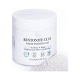 Odea Yüz ve Vücut Bentonit KILI%100 Natural Doğal Beyaz Toz Kil 500 gr - 001
