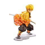 Odea Zenitsu Agatsuma Aksiyon Figürü, Dövüş Versiyonu, 16 Cm, Anime Temalı Koleksiyon Oyuncağı - (DipCamo)Charcoal-White