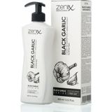 Odea Zenix Professional Siyah Sarımsak Saç Şampuanı, Nem Onarıcı, Tuzsuz, 400 ml