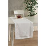 ÖDEL HOME Keten Zarif Işlemeli Runner / Sunum / Servis Örtüsü