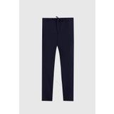 odelon Erkek Slim Fİt Beli Lastikli İpli Fermuarlı Likralı Rahat Lacivert Jogger Pantolon