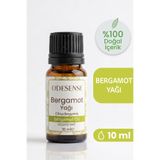 ODESENSE Bergamot Uçucu Yağı 10 ml %100 Doğal Ve Saf Içerik Damlalıklı Kapaklı Şişe Katkısız