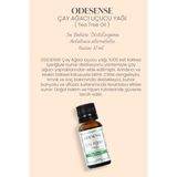 Odesense Çay Ağacı Uçucu Yağı 10 ml Doğal ve Saf İçerik Damlalıklı Kapaklı Şişe Katkısız