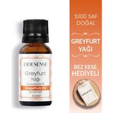 Odesense Greyfurt Uçucu Yağı 10 ml Doğal ve Saf İçerik Damlalıklı Kapaklı Şişe