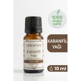 ODESENSE Karanfil Uçucu Yağı 10 ml %100 Doğal Ve Saf Içerik Damlalıklı Kapaklı Şişe Katkısız İçerik