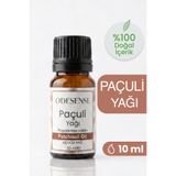 ODESENSE Paçuli Uçucu Yağı 10 ml %100 Doğal Ve Saf Içerik Damlalıklı Kapaklı Şişe