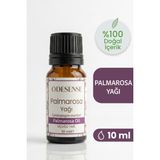 Odesense Palmarosa Uçucu Yağı 10 ml Doğal ve Saf İçerik Damlalıklı Kapaklı Şişe