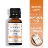 Odesense Portakal Uçucu Yağı 10 ml Doğal ve Saf İçerik Damlalıklı Kapaklı Şişe Difüzör Buhurdanlık Uygun