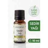 ODESENSE Sedir Uçucu Yağı 10 ml%100 Doğal Ve Saf Içerik Damlalıklı Kapaklı Şişe Katkısız İçerik