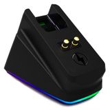 ODIER Razer Kablosuz Fare Viper Ultimate Naga pro DeathAdder V2 Pro ve Basilisk Ultimate Manyetik Şarj RGB Işıklar Durum Göstergesi Geko Ayakları (RGB)
