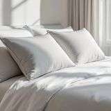 Odin 300 Tc Pamuk Saten Yastık Kılıfı Taş - 50*70 cm