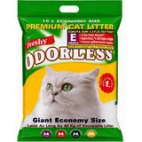 Odorless Premium Kristal Kedi Kumu 15 L, Ekstra Emici Silika Jel, Kokuya Karşı Etkili, Beyaz Tanec - Standart