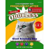 Odorless Premium Kristal Kedi Kumu 15 L, Ekstra Emici Silika Jel, Kokuya Karşı Etkili, Beyaz Tanecikli Ekonomik Paket