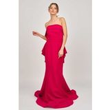 Odrella Kadın Balık Form Abiye Elbise 5195863 Kırmızı