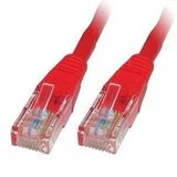 Ods 0.5Metre Cat6 Utp Lszh Saf Bakır Kırmızı Patch Kablo (5'Li Paket)
