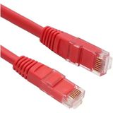 Ods 0.5Metre Cat6 Utp Lszh Saf Bakır Kırmızı Patch Kablo (5'Li Paket)