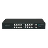 ODS 08ODS-16P2U1S-200 16 Port +2 Uplink 200 W Full PoE 10-100 1X SFP Yönetilemez Switch