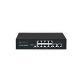 ODS 8Port SFP 08ODS-8S2P 2 × Gigabit Yönetilemez Switch 2x-Uplink