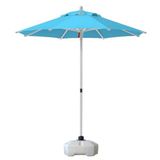 Ods Sunminyum 200/8 Polyester Kumaşlı + 50 Litre Bidonlu Bahçe Şemsiyesi - Turkuaz
