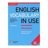 ODTÜ Yayıncılık Cambridge University English vocabulary İn Use Elementary