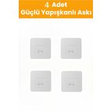 ÖDÜL OYUNCAK 4 adet seffaf süper güclü banyo mutfak yapıskanı sticer