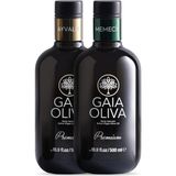 Ödüllü 2li Premium Ayvalık ve Premium Memecik 500 ml Erken Hasat Natürel Sızma Zeytinyağı(Yeni Hasat) - 0,02 kg