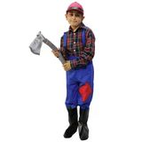 Oduncu Kostümü Lüks