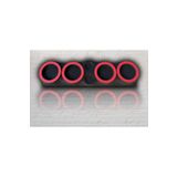 Oduncu Tuning Üniversal Midrange Pandizot Siyah Renk Kırmızı Lens’li (4x16cm + 2x10cm için)